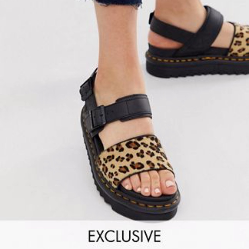 Dr Martens x ASOS Leopard Sandal